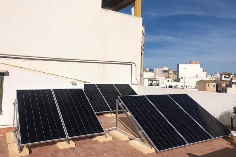 Solar Panel Installation for Balconies in Mallorca | Solar panel installers